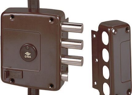 CISA SERRATURA DA APPLICARE DI SICUREZZA 3 CHIUSURE ENTRATA MM64 DX*