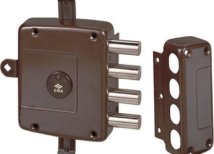 CISA SERRATURA DA APPLICARE DI SICUREZZA 4 CHIUSURE ENTRATA MM64 DX*