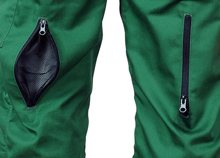 COFRA PANTALONE CHAIN STOP ANTITAGLIO DA BOSCAIOLO VERDE/ARANCIO TG.XL