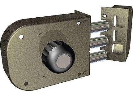 CR SERRATURA A POMPA POMOLO INTERNO 3 CATENACCI ENTRATA MM60 DX