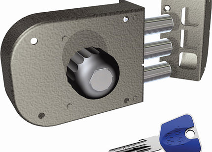 CR SERRATURA A POMPA POMOLO INTERNO 3 CATENACCI ENTRATA MM60 DX