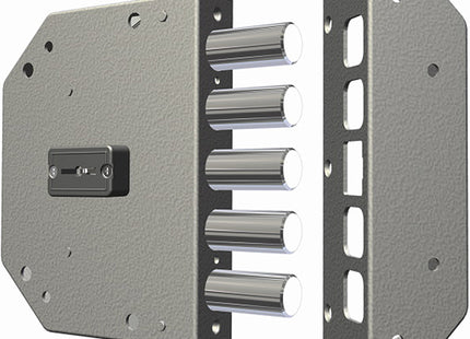 CR SERRATURA APPLICARE DOPPIA MAPPA MM164X130 ENTRATA MM60 4 MANDATE SX