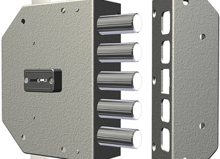 CR SERRATURA APPLICARE DOPPIA MAPPA TRIPLICE 5 CATENACCI ENTRATA MM60 DX