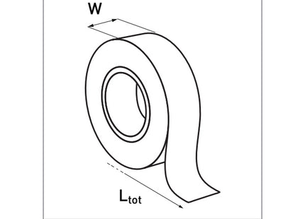 ELEMATIC NASTRO ISOLANTE IN PVC MM50X25MT COLORE NERO