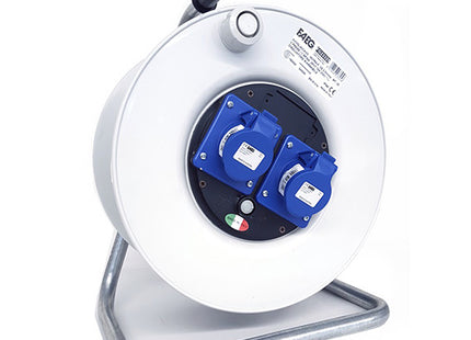 FAEG TAMBURO AVVOLGICAVO PRESE CEE CON CAVO MT25 230V