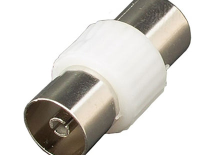 FME ADATTATORE PER CAVI ANTENNA TV SPINA/SPINA D.MM 9,5 BIANCO