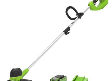 GREENWORKS DECESPUGLIATORE G40LT 40V SENZA CARICABATTERIA E BATTERIA*