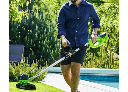 GREENWORKS DECESPUGLIATORE G40LT 40V SENZA CARICABATTERIA E BATTERIA*