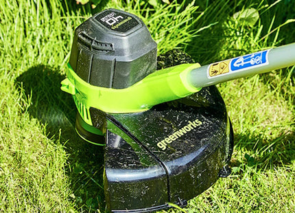 GREENWORKS DECESPUGLIATORE G40LT 40V SENZA CARICABATTERIA E BATTERIA*