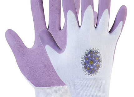 GUANTI MOD. GARDEN/1 PER GIARDINAGGIO IN NYLON COLORE LILLA TG M