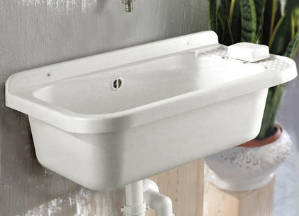 LA VENTILAZIONE LAVELLO IN PLASTICA MM600X400X280 COMPLETO DI SIFONE