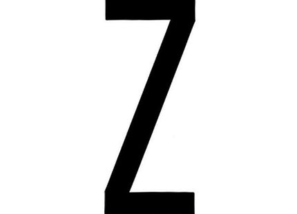 LAMPA CARATTERI ALFABETICI ADESIVI PER TARGHE MM35X80 LETTERA Z