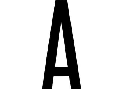 LAMPA CARATTERI ALFABETICI ADESIVI PER TARGHE MM35X80 LETTERA A