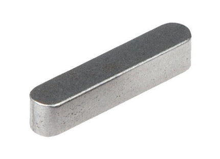 LINGUETTA AD ESTREMITA' ARROTONDATE IN INOX A2 DIN 6885 A MM 4 X 4 X30