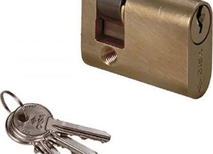 CISA MEZZO CILINDRO OVALE MM28/10