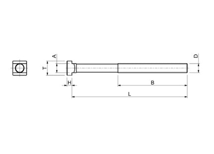 SPD VITE TESTA A MARTELLO M16X100 ART. S315.16100