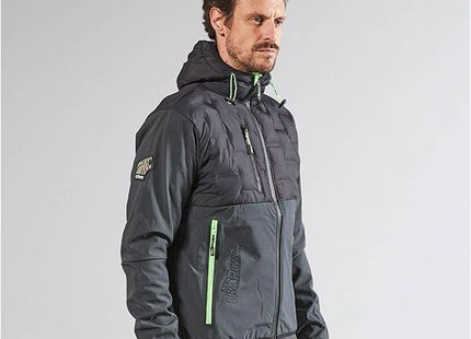 U-POWER GIACCA TECNICA SPOCK COLORE ASPHALT GREY TG.S