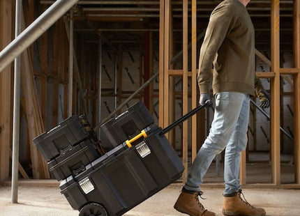 STANLEY VASCA PORTA ATTREZZI CON RUOTE PRO-STAK FATMAX 113 LITRI