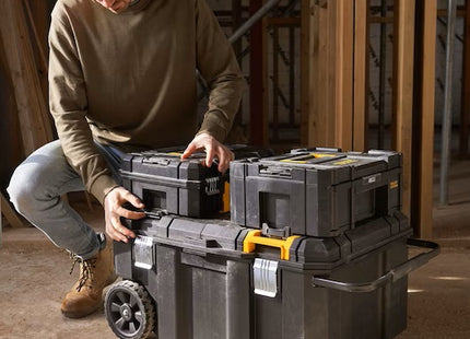 STANLEY VASCA PORTA ATTREZZI CON RUOTE PRO-STAK FATMAX 113 LITRI