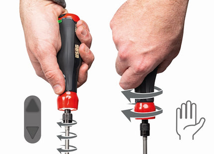 USAG  324 XP/B16 GIRAVITE ELETTRICO CON ASSORTIMENTO INSERTI BITS