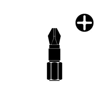 UTENSILERIA - INSERTI E PORTAINSERTI BITS - INSERTI A CROCE PHILLIPS