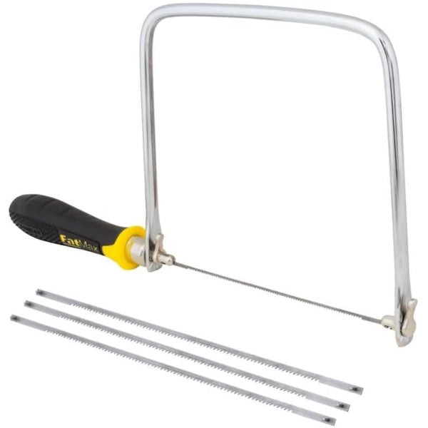 Seghetto Per Traforo STANLEY FatMax 0-15-106 | Telaio In Acciaio, Con 4 Lame Per Legno, Sistema EasyLock - Foto 8