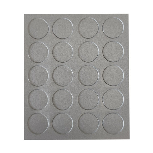 MARGOM COPRIFORO ADESIVO TONDO D.MM13 IN BLISTER DA PZ20