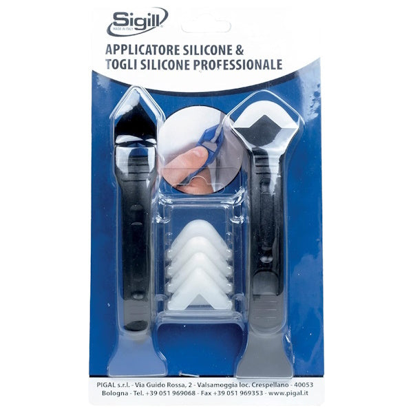 PIGAL SIGILL KIT PER APPLICAZIONE E RIMOZIONE SILICONE IN BLISTER