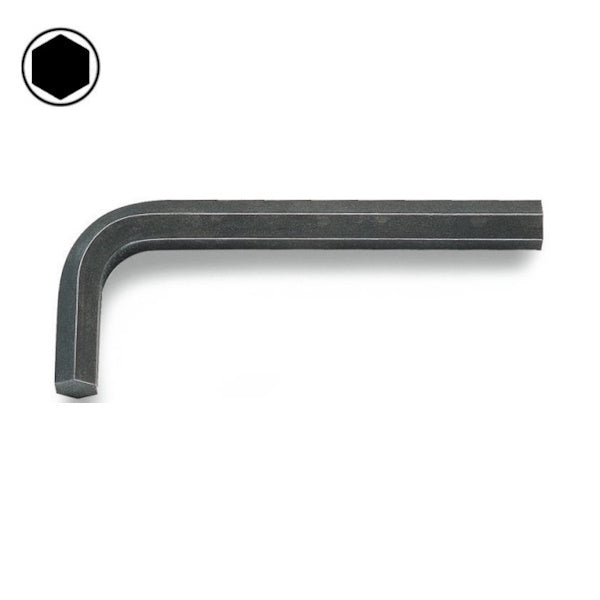 BETA    96N CHIAVE MASCHIO ESAGONALE PIEGATA BRUNITA MM 0,9