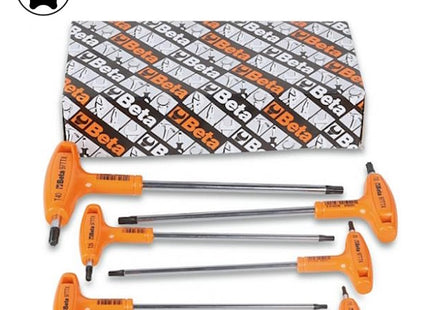 BETA    97TTX/S6 SERIE 6 CHIAVI MASCHIO CON IMPUGNATURA TORX(A2024)