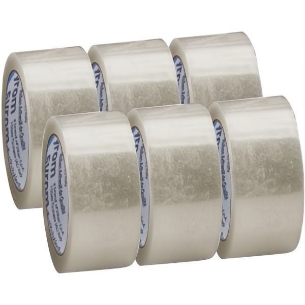 SYROM NASTRO ADESIVO IMBALLAGGIO TRASPARENTE SYLENE MM50X66MT CONF.PZ6