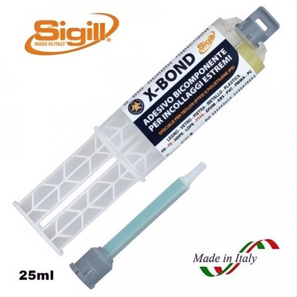 PIGAL SIGILL X-BOND ADESIVO BICOMPONENTE PER INCOLLAGGI SIRINGA ML25