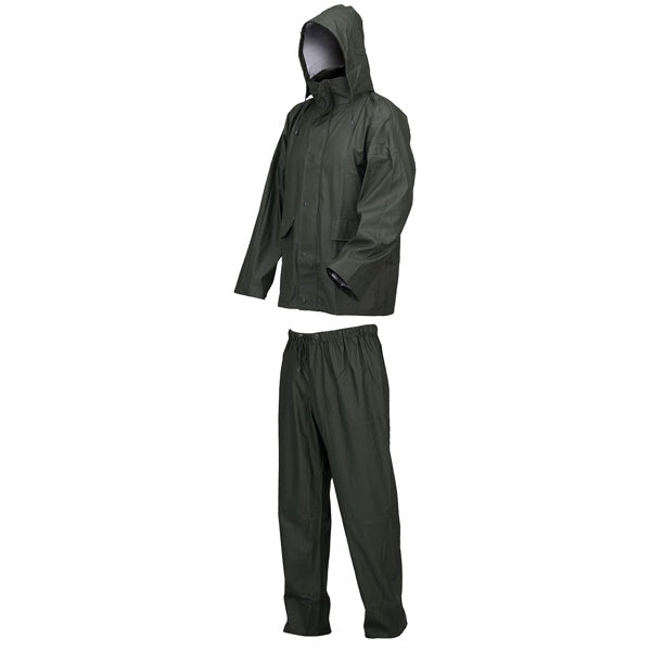 ISSA COMPLETO GIACCA E PANTALONE ANTIPIOGGIA MOD. LLUVIA VERDE