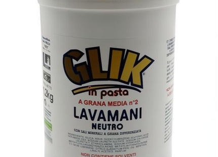PASTA LAVAMANI GLIK IN BARATTOLO GRANA 2