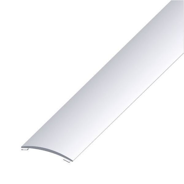 ALFER PROFILO DI RACCORDO AUTOADESIVO ALLUMINIO ARGENTO MM40X5 MT1