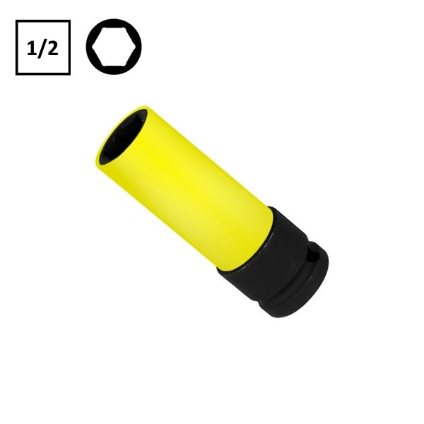 BETA   720LC CHIAVE A BUSSOLA MACCHINA DADI RUOTE COLORATA 1/2" MM19