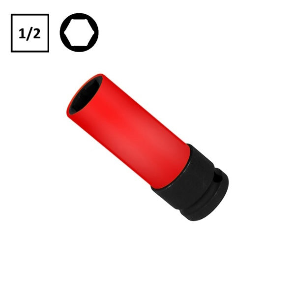 BETA   720LC CHIAVE A BUSSOLA MACCHINA DADI RUOTE COLORATA 1/2" MM21