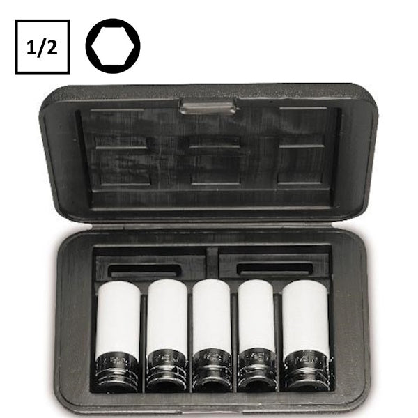 BETA   720PL/C5 SERIE 5 CHIAVI A BUSSOLA MACCHINA ESAGONALI DA 1/2"*