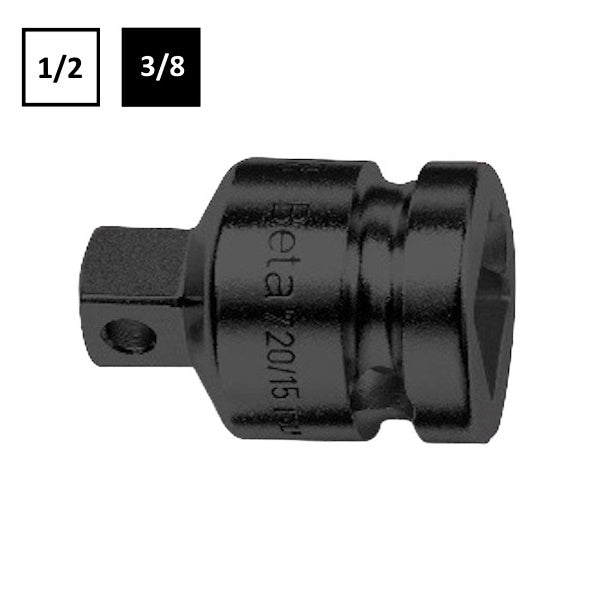 BETA   720/15 RACCORDO MACCHINA QUADRO FEMMINA 1/2" E MASCHIO 3/8"