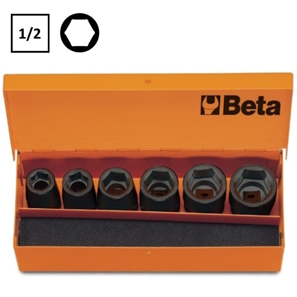 BETA   720/C6 SERIE 6 CHIAVI A BUSSOLA MACCHINA ESAGONALI DA 1/2"