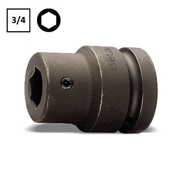 BETA   727PI/16 BUSSOLA PORTAINSERTI CON ATTACCO QUADRO FEMMINA 3/4"