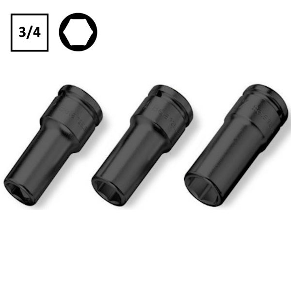 BETA   728LS/S3 SERIE 3 CHIAVI A BUSSOLA MACCHINA LUNGHE SOTTILI 3/4"*