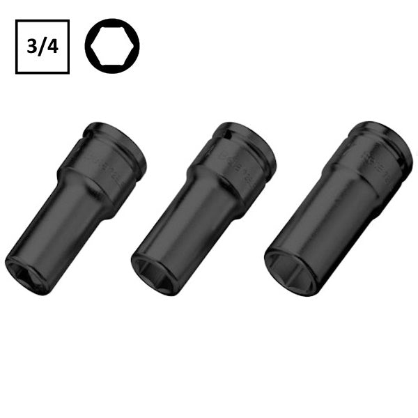 BETA   728LS/S3 SERIE 3 CHIAVI A BUSSOLA MACCHINA LUNGHE SOTTILI 3/4"*