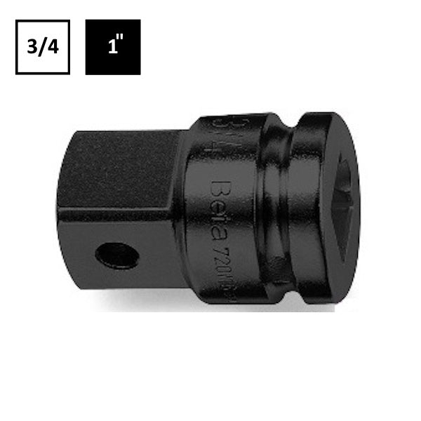 BETA   728/16 RACCORDO MACCHINA QUADRO FEMMINA 3/4" E MASCHIO 1"
