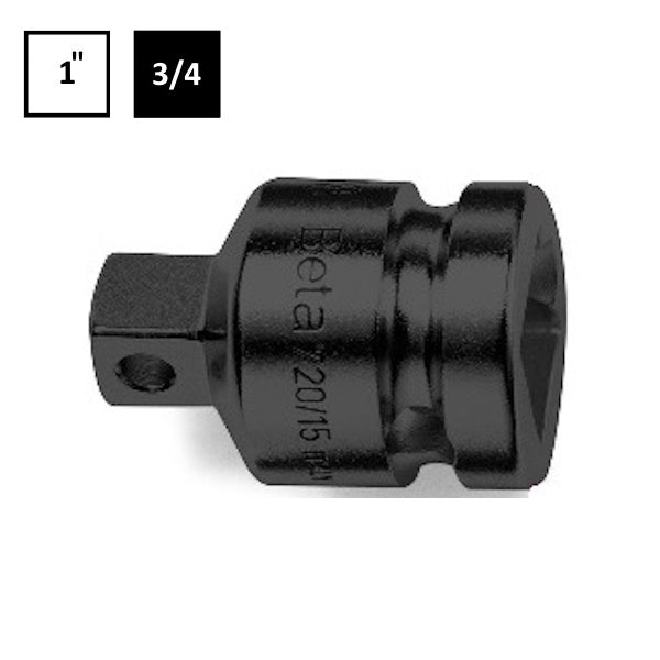 BETA   729/15 RACCORDO MACCHINA QUADRO FEMMINA 1" E MASCHIO 3/4"