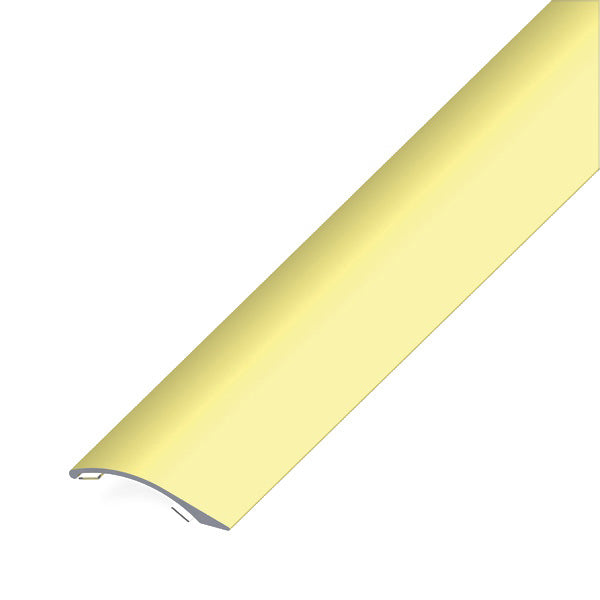 ALFER PROFILO DI COMPENSAZIONE ADESIVO ALLUMINIO OTTONE MM38,5X7,5 MT1