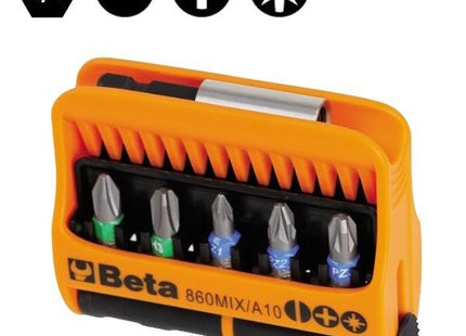 BETA   860MIX/A10 SET INSERTI BITS 10 PEZZI DA 1/4"