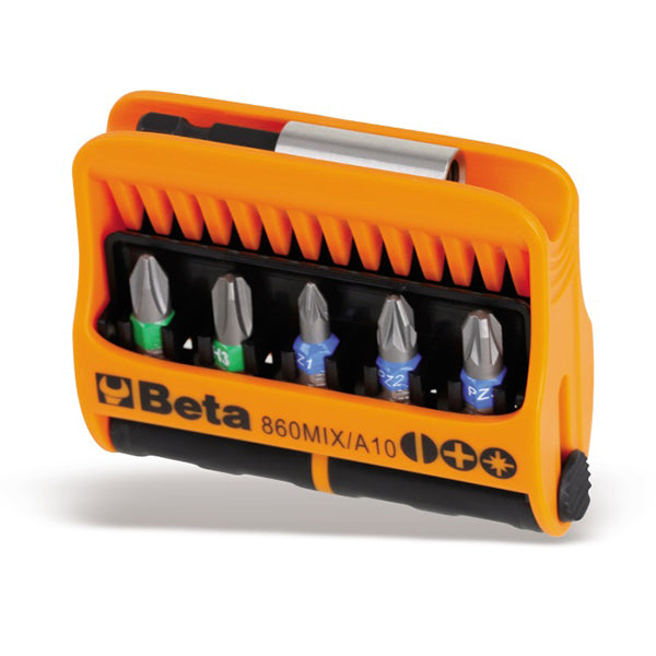BETA   860MIX/A10 SET INSERTI BITS 10 PEZZI DA 1/4"