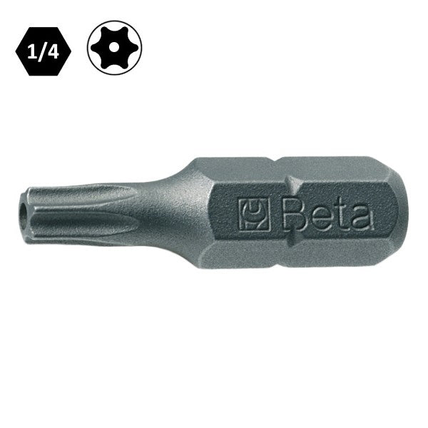 BETA   861RTX INSERTO BIT PER VITI TAMPER RESISTANT TORX DA 1/4" T 8