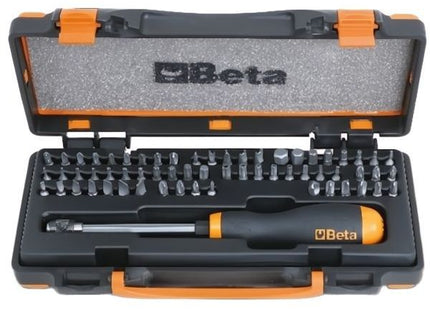 BETA   861/C61P SET DI 61 INSERTI BITS CON PORTAINSERTI DA 1/4"